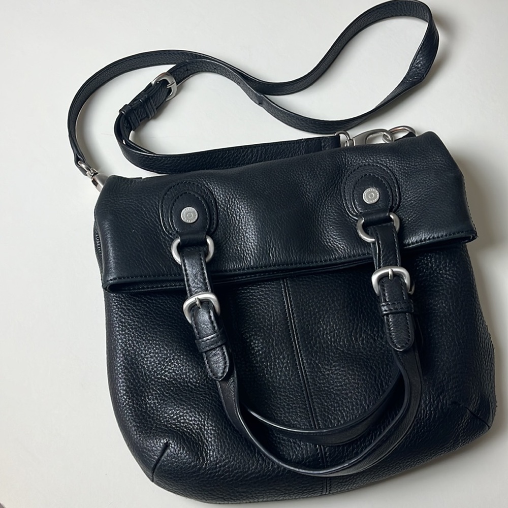 DKNY Black leather large bag - Picture 4 of 11